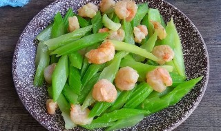 西芹虾仁做法