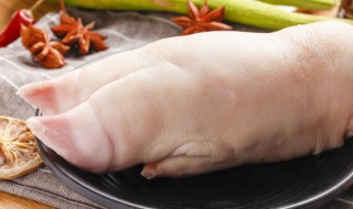 花生焖猪脚做法 花生焖猪脚做法家常做法