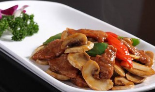 白蘑菇可不可以炒牛肉 白蘑菇可不可以炒牛肉丝