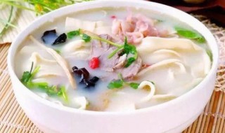 羊肉烩面的家常做法步骤 羊肉烩面正宗做法