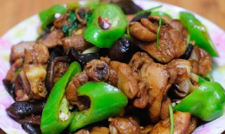 尖椒炒鸡肉步骤 尖椒炒鸡肉图片