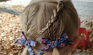 小朋友扎短头发教程（小朋友扎短头发教程图解）