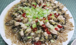 金针菇和生蚝怎么做 金针菇和生蚝怎么做好吃