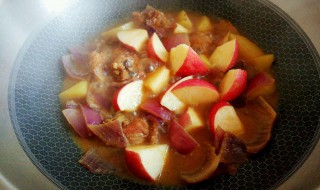 苹果咖喱酱怎么做(用苹果做咖喱)