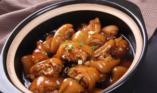 广东焖猪手的做法窍门 广东炆猪手做法