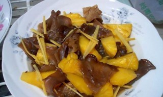 凤梨炒黑木耳 凤梨炒木耳窍门