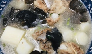 山药木耳鸡汤（山药木耳的做法）