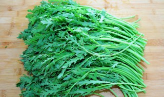 凉拌大叶茼蒿怎么做 凉拌大叶茼蒿的做法