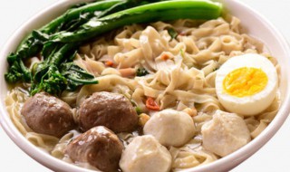 牛肉丸面条怎么做 牛肉丸面条怎么做的