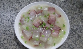 冬瓜焖腊肉（腊肉闷冬瓜）