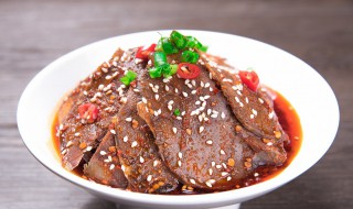 油泼牛肉片怎么做（油泼牛肉片的做法）