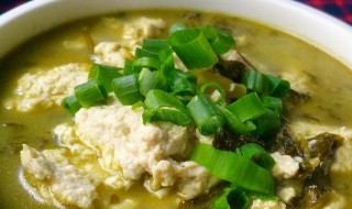 酸菜肉末豆花汤 酸菜肉末豆花汤的做法