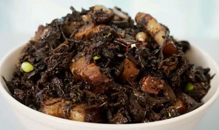 梅干菜烧肉 梅干菜烧肉怎么烧好吃