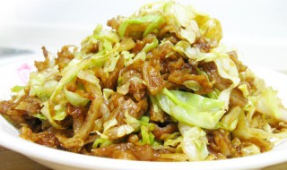 炒饼丝的做法 炒饼的做法家常做法