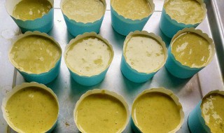 抹茶杯子蛋糕的做法（抹茶杯子蛋糕的做法窍门）