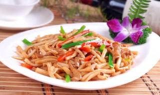 素炒白灵菇（怎样炒白灵菇）