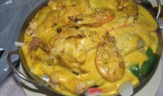 葡汁焗海鲜饭 葡式海鲜饭的做法