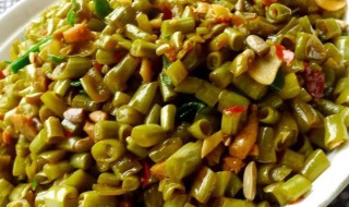酸萝卜豆角炒肉（酸萝卜豆角炒肉丝的做法）