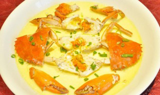 芙蓉蒸膏蟹(蟹肉芙蓉羹的做法)