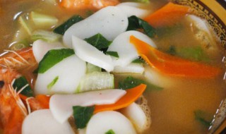 花菇肉丝年糕汤 香菇肉丝炒年糕