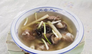 香菇排骨汤煲 香菇排骨汤煲多久合适