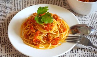 番茄意面的做法（意面酱的做法）