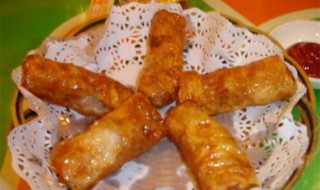 炸鸡卷的做法和配方(炸鸡卷的做法大全图解)