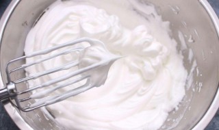 蛋清打发很久都稀怎么办? 蛋清打出来的奶油能直接吃吗