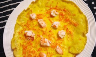 无油版虾仁裹蛋 虾仁无油做法