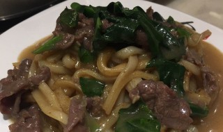 正宗潮汕芥兰炒牛河（正宗潮汕芥兰炒牛河怎么做）