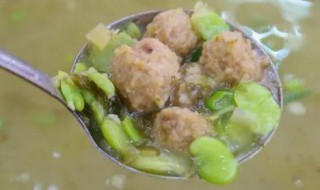 蚕豆酸菜粉丝汤 蚕豆酸菜粉丝汤的做法