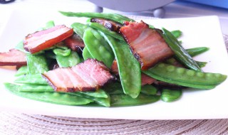 荷兰豆腊肉山药 荷兰豆山药炒腊肉