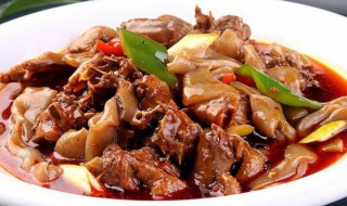 魔芋烧鸭腿的做法 魔芋烧鸭腿的做法 川菜视频