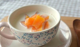 牛奶木瓜怎么做好吃 牛奶木瓜怎么做好吃又简单