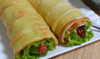 早餐卷饼的做法（早餐卷饼的做法大全图解）