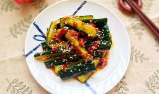 凉拌黄瓜应该怎么做才好吃 凉拌黄瓜应该怎么做才好吃呢