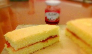 怎么做夹心果酱蛋糕 怎么做夹心果酱蛋糕视频