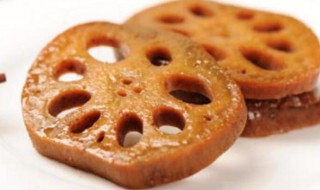 周黑鸭糯米藕的做法(周黑鸭藕片的做法)