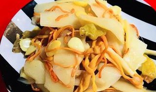 杏仁竹笋 杏仁青笋