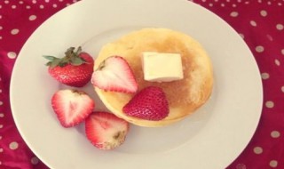美式草莓薄饼 美式草莓薄饼怎么做