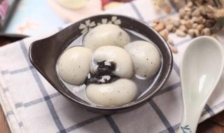 爆浆流沙黑芝麻汤圆这样做 自制黑芝麻流沙馅汤圆