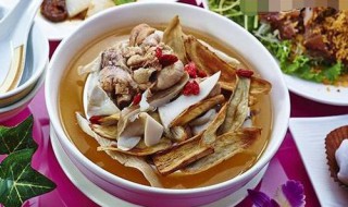 牛蒡炖鸡盅（牛蒡炖鸡汤）