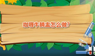 咖喱牛腩盅 咖喱牛腩汤