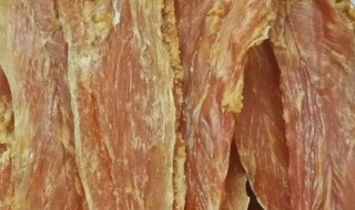 鸡胸肉干怎么做