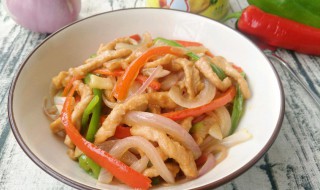 米粉炒洋葱（洋葱鸡蛋炒米粉的做法大全窍门）