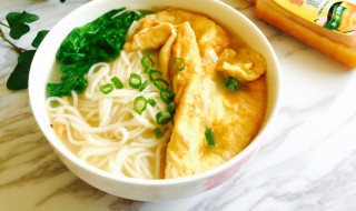 肉末青菜热汤面的做法 肉末青菜热汤面的做法大全