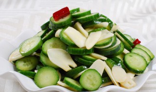 蒜片乳瓜做法 凉拌蒜片乳瓜做法大全