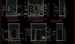 cad怎么画门（cad双开门怎么画）