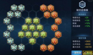 怎么看铭文总等级 怎样看铭文等级