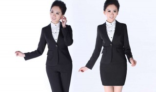 女款黑西服配什么内搭 女款黑西服配什么内搭图片
